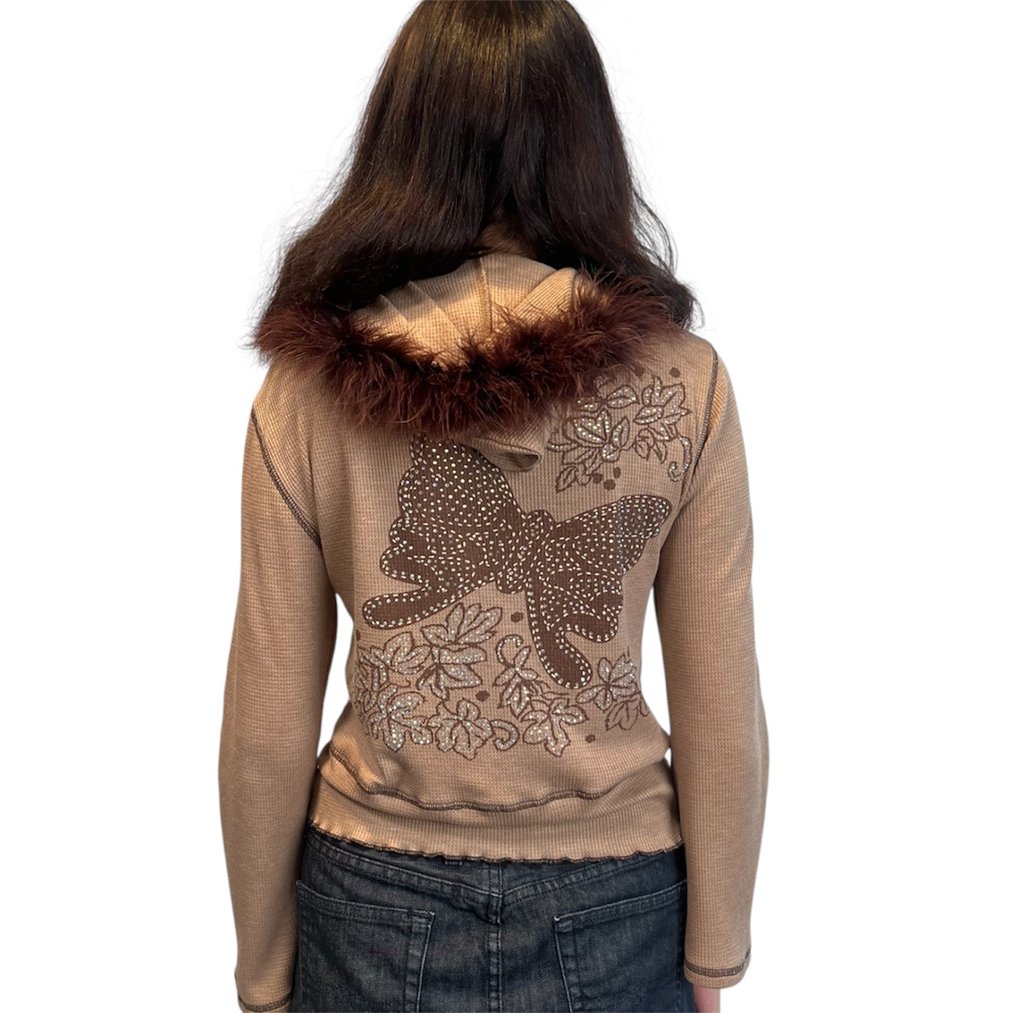 Butterfly Bliss Zip Up Hoodie