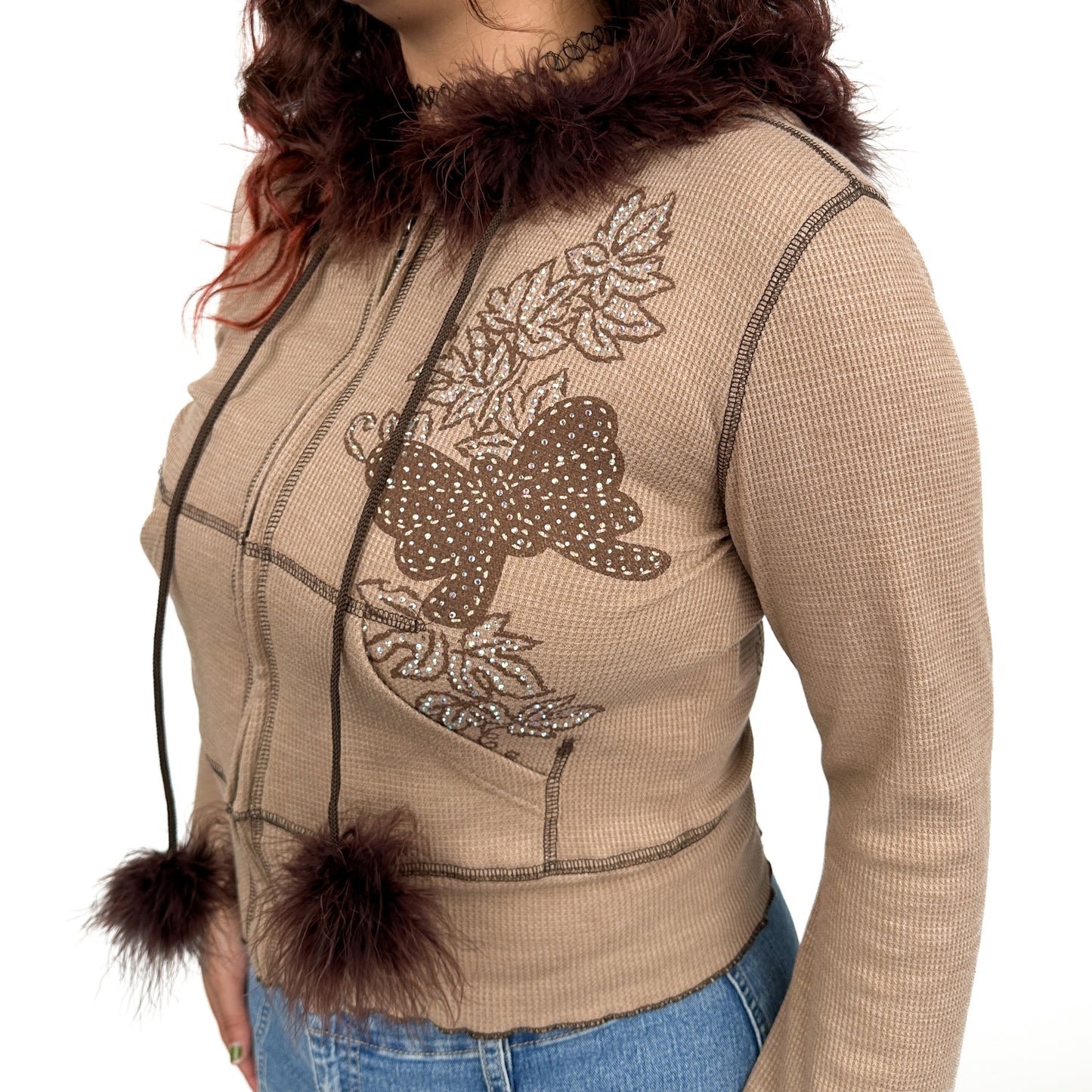 Butterfly Bliss Zip Up Hoodie