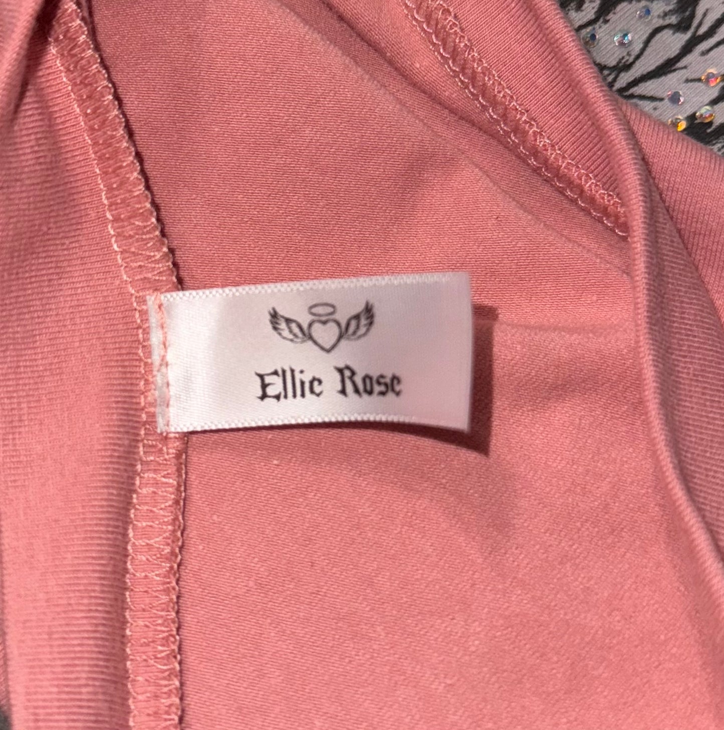 Sylvia Rhinestone T-Shirt Pink