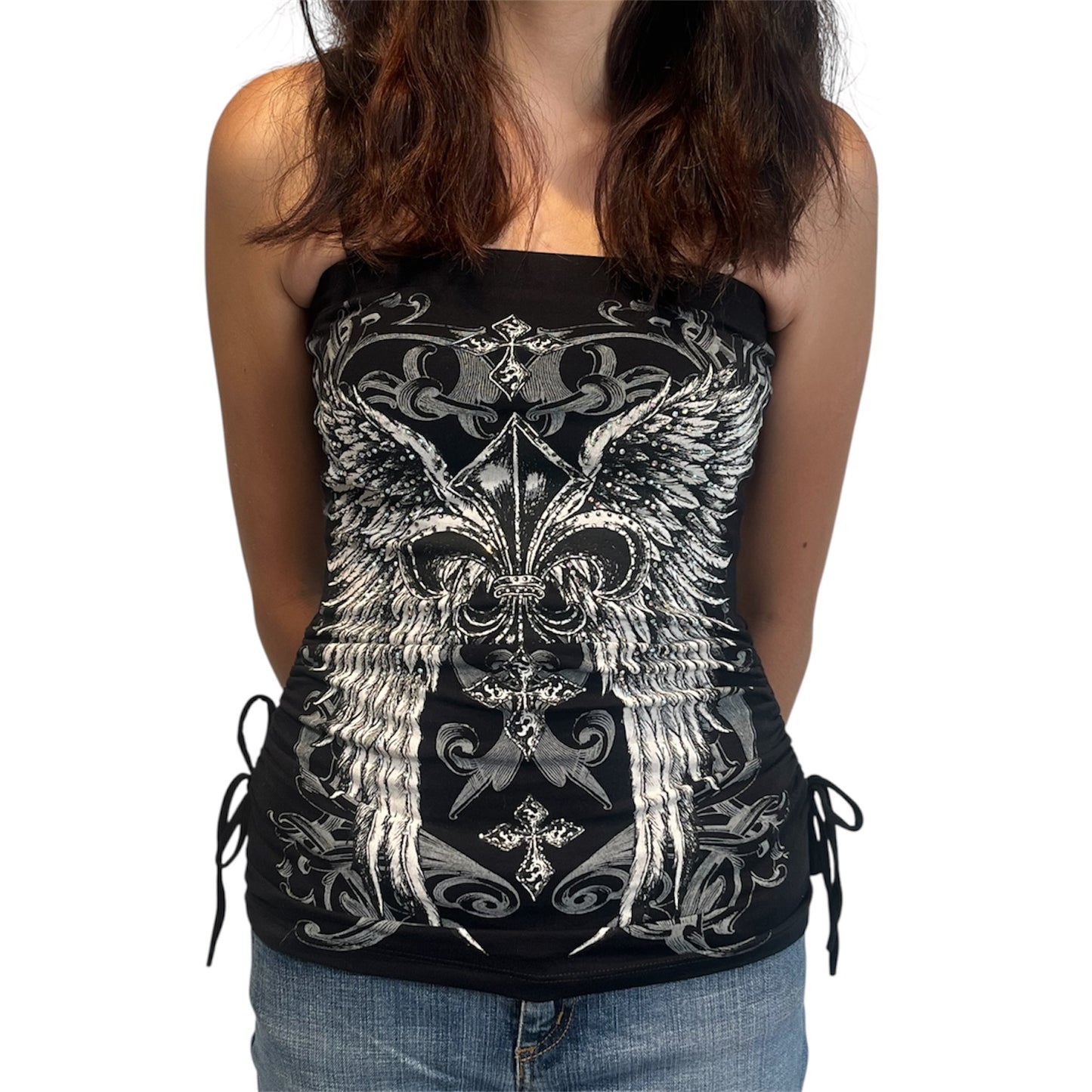 Celestia Rhinestone Tube Top