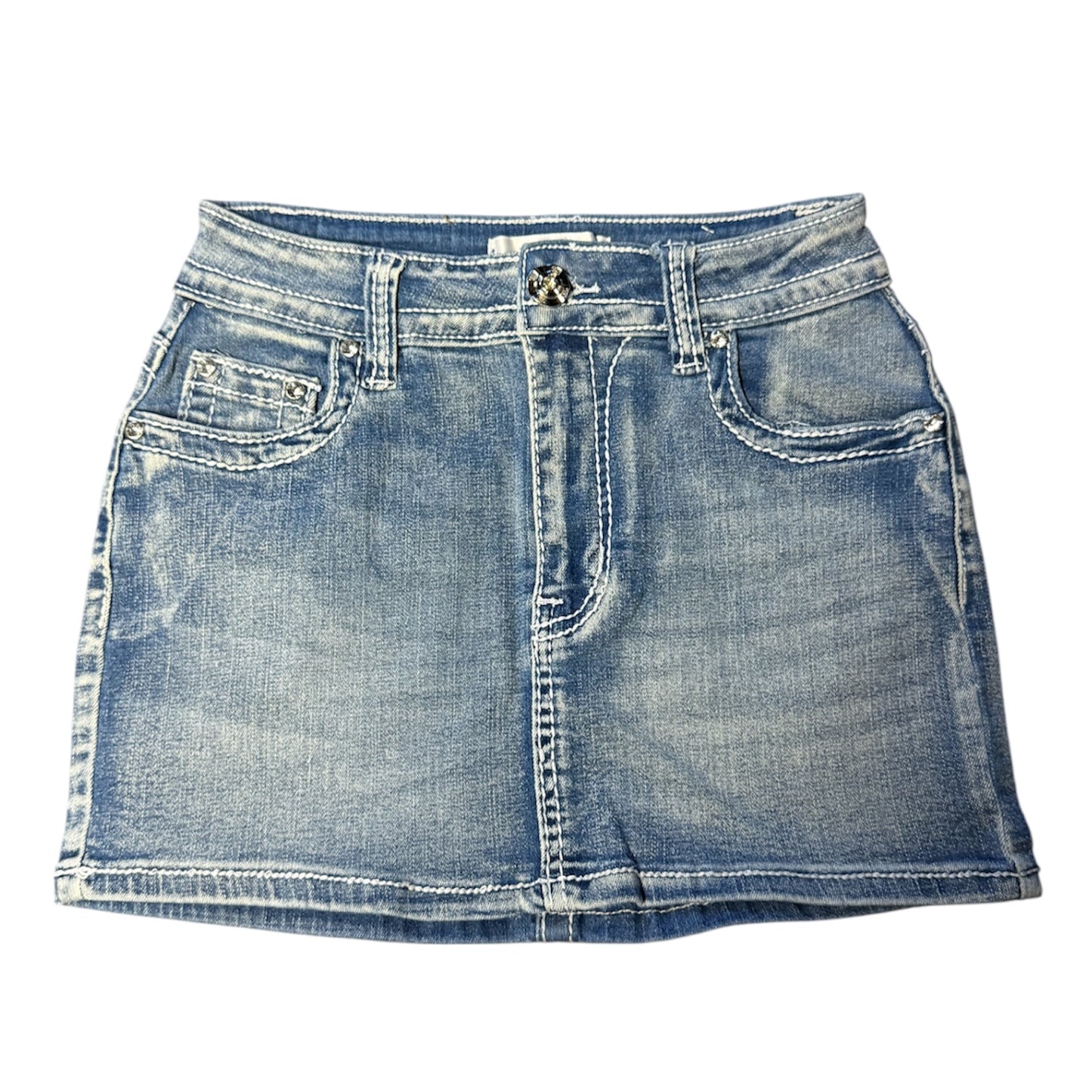 Chelsea Denim Mini Skirt