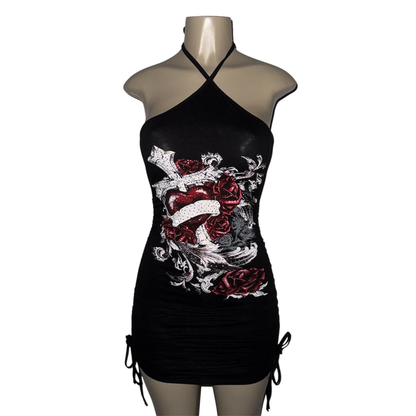 Want U 2 Love Me Halter Dress
