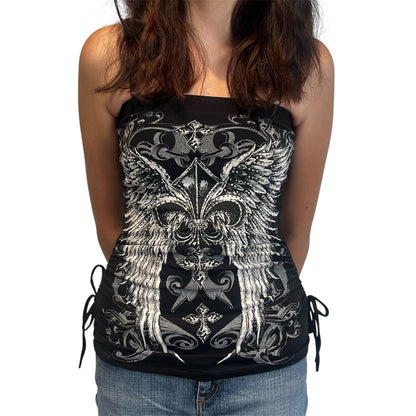 Celestia Rhinestone Tube Top