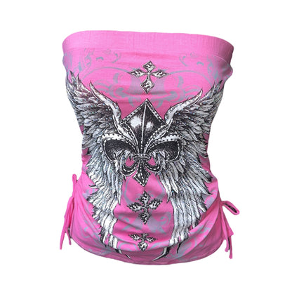 Celestia Rhinestone Tube Top