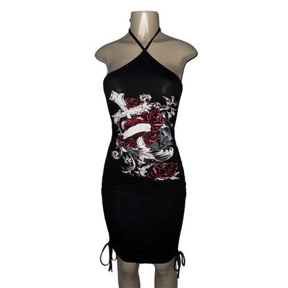 Want U 2 Love Me Halter Dress