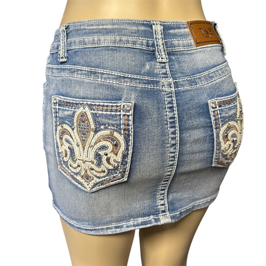Chelsea Denim Mini Skirt