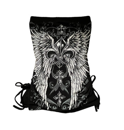 Celestia Rhinestone Tube Top